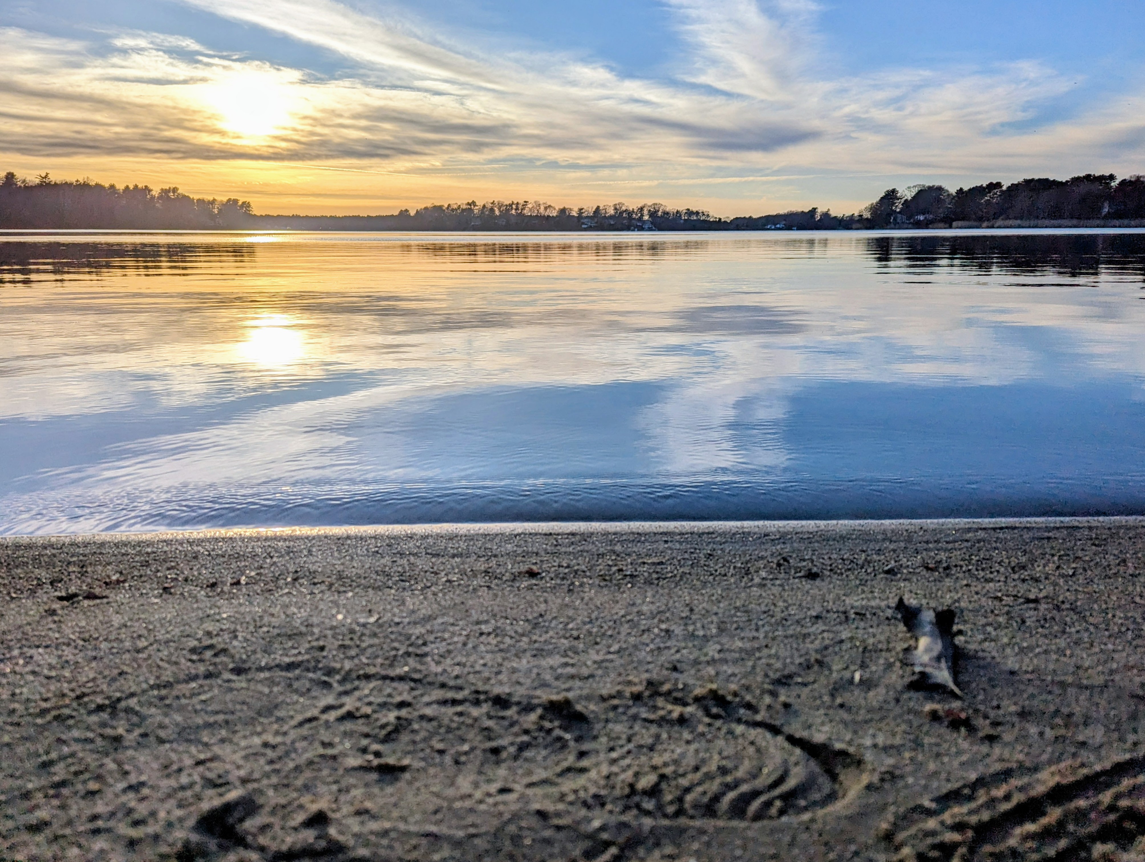 A scenic view of club waters